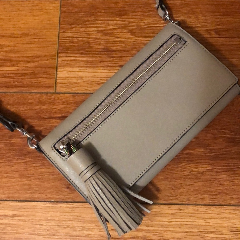 REBECCA MINKOFF JILL CROSSBODY PURSE in SANDSTONE